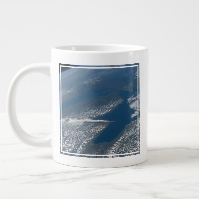 Grande Tasse Lac Michigan, Lac Huron Et État Du Michigan. (Gauche)
