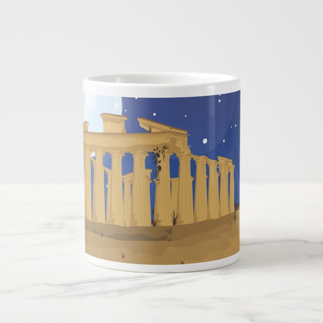Grande Tasse L'Acropole d'Athènes (Devant)