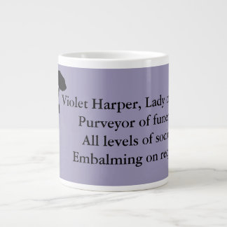 Grande Tasse Lady Ashes, Jumbo Mug - Violet Harper