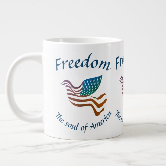 Grande Tasse L'âme de l'Amérique (Gauche)