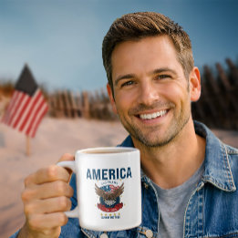 Grande Tasse L'Amérique 250 Ans | Terre Patriotique de la Liber