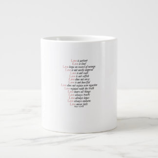 Grande Tasse L'amour est un style élégant et patient