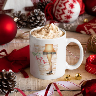 Grande Tasse Lampe d'histoire de Noël   Leg Up