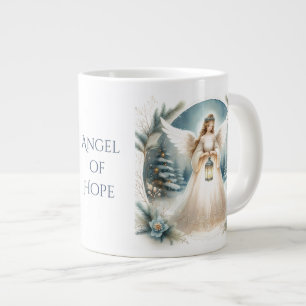 Grande Tasse L'ange céleste d'hiver Lanterne de l'Espoir