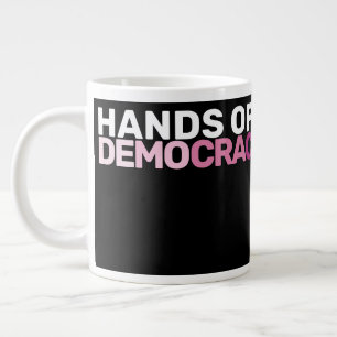 Grande Tasse L'Art Féministe Grave De La Manifestation Met La D