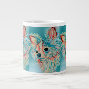 Grande Tasse L'art pop long Haig Chihuahua Mug