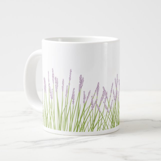 Grande Tasse Lavender Jumbo Mug (Devant gauche)