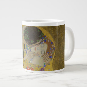 Grande Tasse Le Baiser, Peinture à l'huile Art Nouveau, Gustav