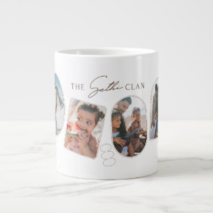 Grande Tasse Le cadeau personnalisé du clan ___ Co Collage d