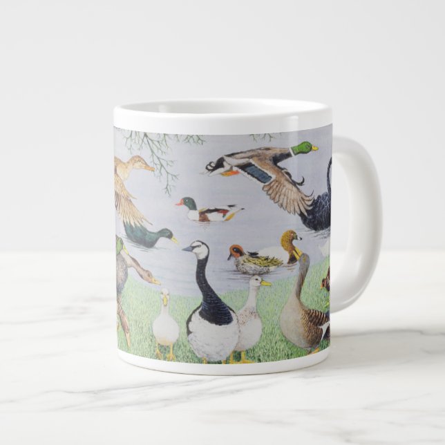 Grande Tasse Le canard impair (Devant droit)