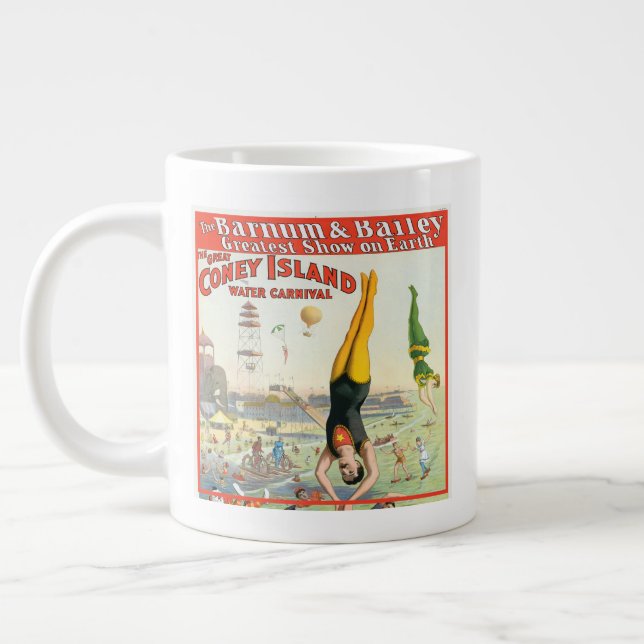 Grande Tasse Le Carnaval de la Grande île de Coney (Gauche)