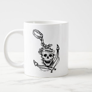 Grande Tasse Le crâne et l'Ancre des Goonies