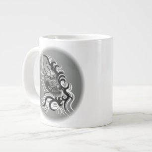 Grande Tasse Le dragon chinois à la toiture de tatouage