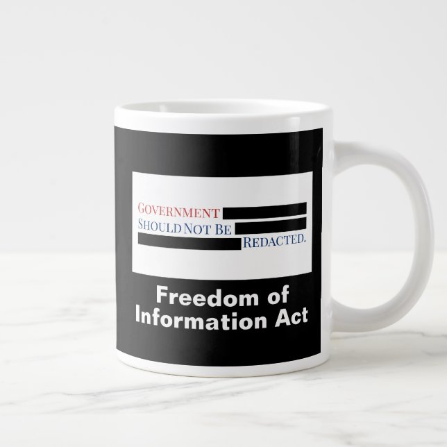 Grande Tasse Le gouvernement ne doit pas être renversé FOIA (Droite)