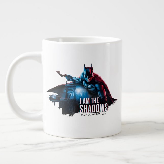 Grande Tasse Le Graphique De Caractères Batman - Je Suis Les Om (Gauche)