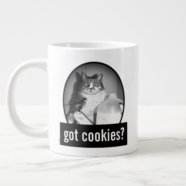 Grande Tasse Le Lait De Chat De Juge (Gauche)