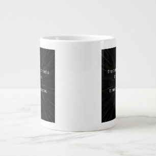 Grande Tasse Le leadership, c'est la clarté, pas le volume