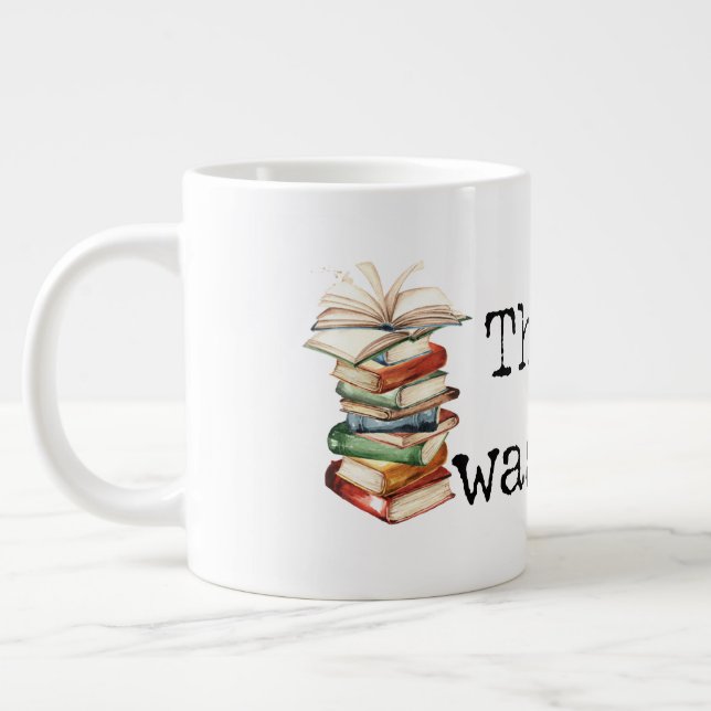 Grande Tasse Le Livre Était Meilleur Lecteur Mug (Gauche)