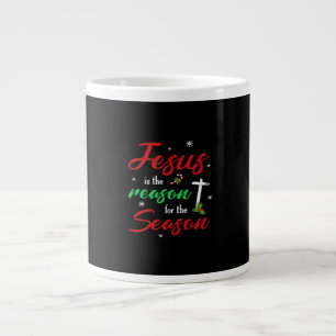 Grande Tasse Le meilleur Jésus est pour la saison Noël