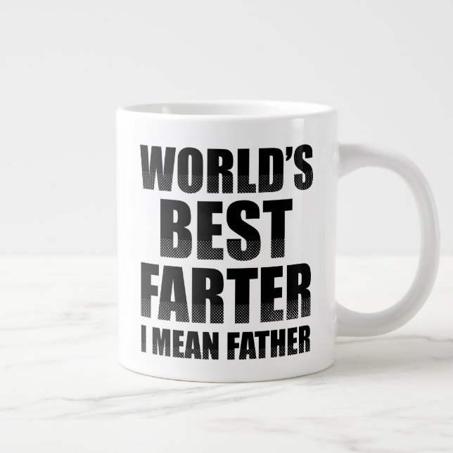 Grande Tasse Le meilleur père du monde (Droite)