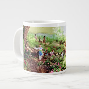 Grande Tasse LE MONDE EST UN CERCLE Jumbo Mug