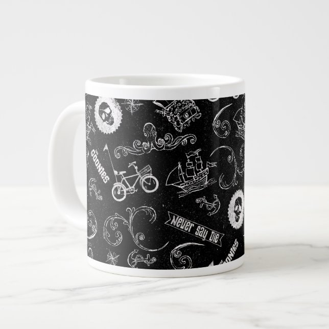 Grande Tasse Le Motif des icônes de Goonies (Devant gauche)