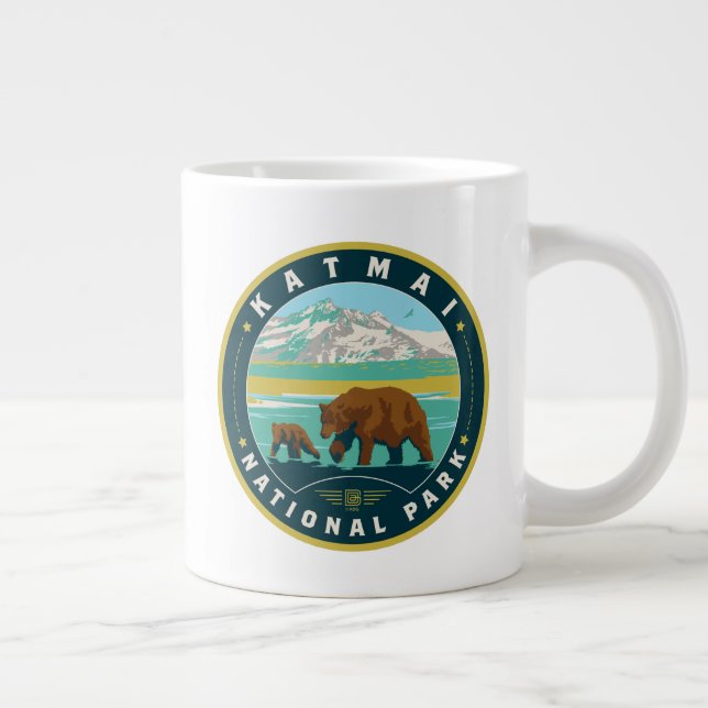 Grande Tasse Le Parc national de Katmai (Droite)