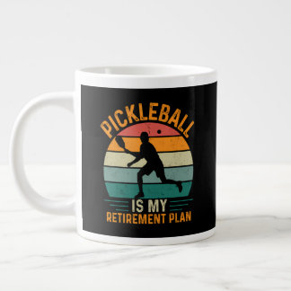 Grande Tasse Le Pickleball Est Mon Plan De Retraite