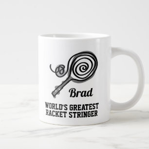 Grande Tasse Le plus grand tendeur de raquette de tennis du mon