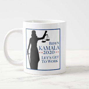 Grande Tasse Le président Biden Harris au travail Élection 2020