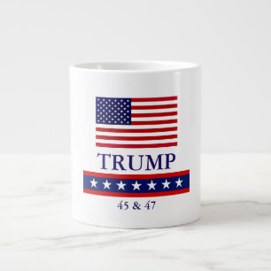 GRANDE TASSE LE PRÉSIDENT DONALD TRUMP JUMBO COFFEE MUG