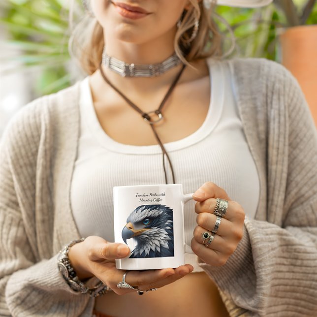 Grande Tasse Le regard des aigles (Créateur téléchargé)