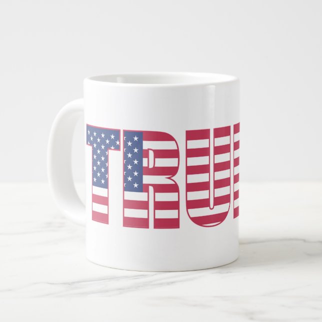 Grande Tasse Le "Trump" claironné par Star (Devant gauche)