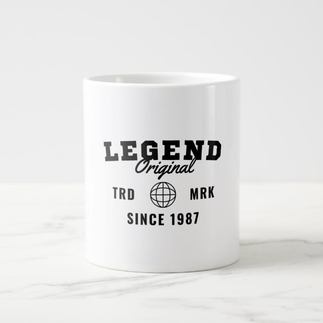 Grande Tasse Légende depuis 1987 (Devant)