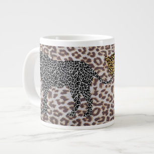 Grande Tasse Leopard mania jumbo mug