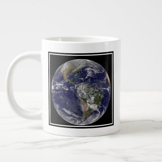 Grande Tasse Les Amériques Au Jour des terres. (Gauche)