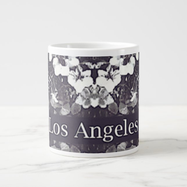 Grande Tasse Les anges regardent la Coupe de Thé de Los Angeles (Devant)