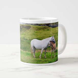 Grande Tasse Les Chevaux du Connemara  Galway, Irlande