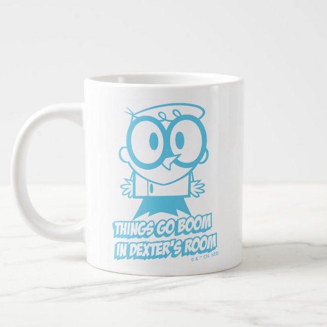 Grande Tasse Les choses bougent dans la chambre de Dexter (Gauche)