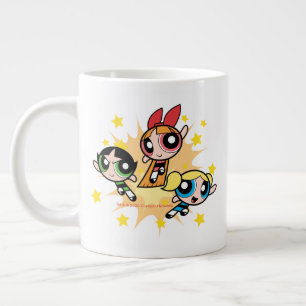 Grande Tasse Les Filles Powerpuff Sauvent La Journée