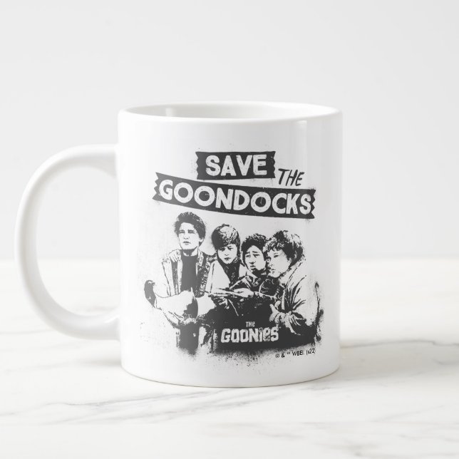 Grande Tasse Les Goonies "Sauvez Les Quais De Goon" (Gauche)