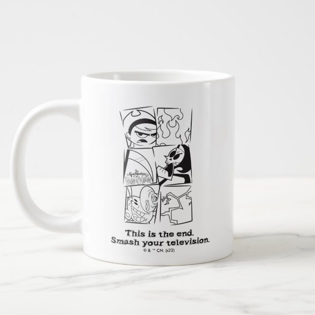 Grande Tasse Les Grandes Aventures de Billy & Mandy - La Fin (Gauche)