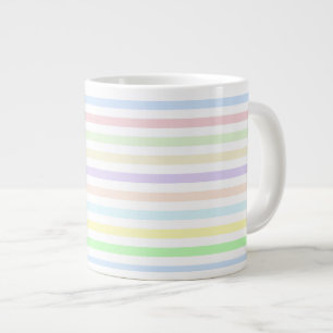 Grande Tasse Les Grandes Pâtes Multicolore Pastel Jumbo Mug
