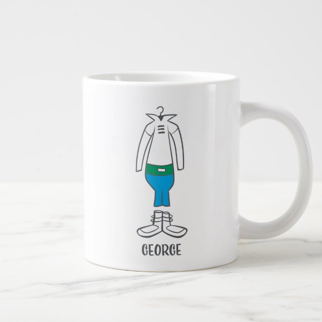 Grande Tasse Les Jetsons | Le costume de George (Droite)