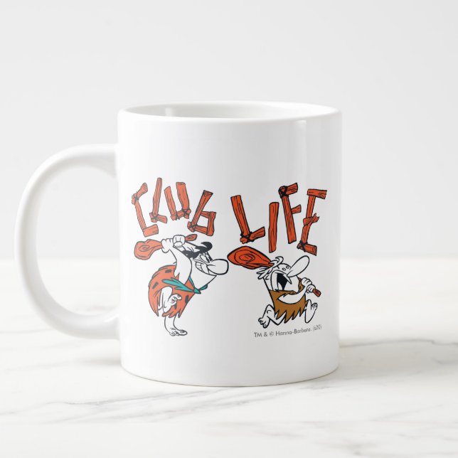 Grande Tasse Les Pierrafeu | Fred & Barney - Club Life (Gauche)