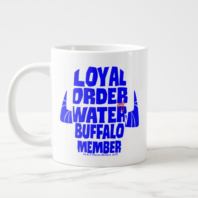 Grande Tasse Les Pierrafeu | Loyal Order Water Buffalo Membre (Gauche)