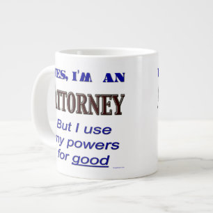 Grande Tasse Les pouvoirs du procureur pour la bonne purée de 