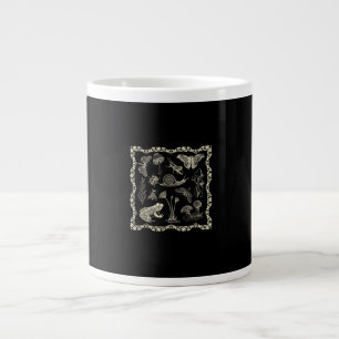 Grande Tasse l'esthétique cottagecore grenouille et champignon