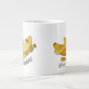 Grande Tasse Let's go Bananas Aquarell