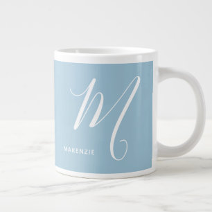 Grande Tasse Lettre Script M Moelleux